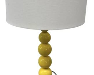 Modern Yellow Table Lamp