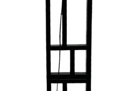 Modern Geometric Black Floor Lamp