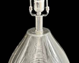 Blown Glass Table Lamp Base