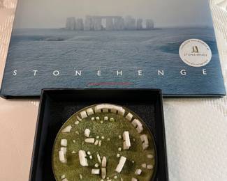 Stonehenge coffee table book, Stonehenge figurine