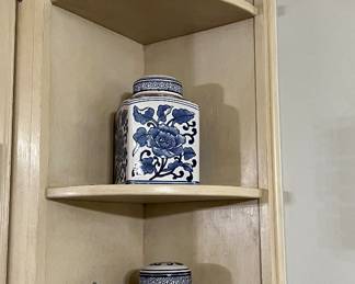 Blue and White jars