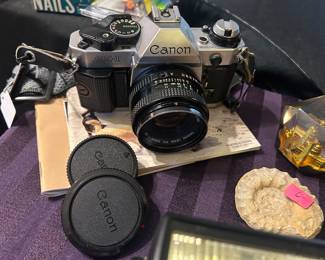 Canon A-E 1 vintage camera