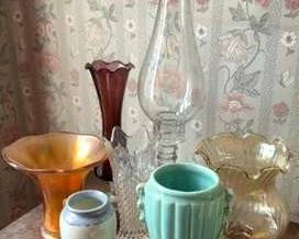 Assorted Glass Ceramic Pieces