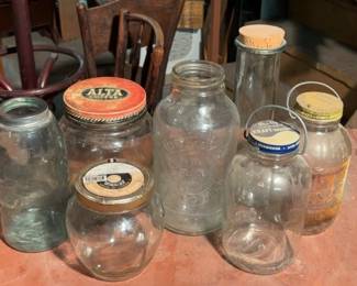 Large Glass Canning Jars