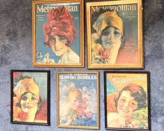 Antique Manhattan Magazine Covers