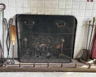 Fireplace Andirons Accessories