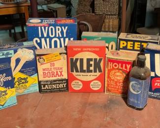 Vintage Cleaning Supplies