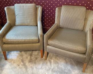 Pair Of Vintage Chairs For Reupholster