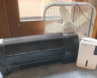 Holmes Fan And Heater And Sevon Humidifier
