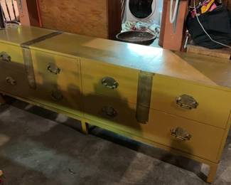 Large Campaign Style Dresser or Sideboard