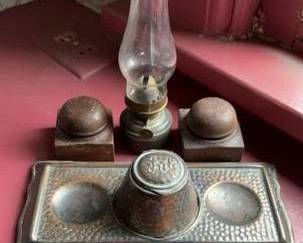 Vintage Ink Well Grouping