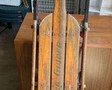 Vintage Lightning Guider Snow Sled
