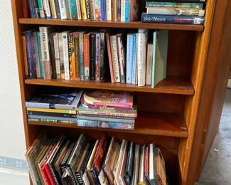 A Bookcase Full Of Books