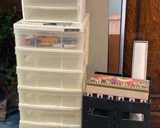 Plastic Crafting Drawers, Gingher Shears