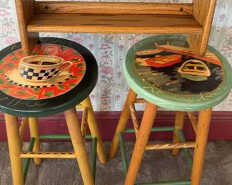 Custom Bar Stools A Wood Rack
