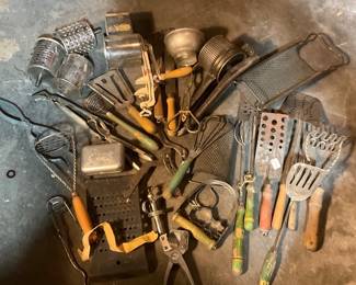 Vintage kitchen gadgets