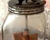 Dazey No. 40 Glass Butter Churn