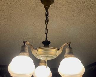 Antique 3 Light Pendant