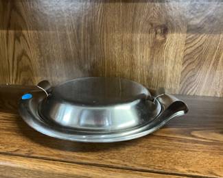 Metal Serving tray with lid