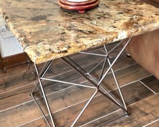 Unique marble top table