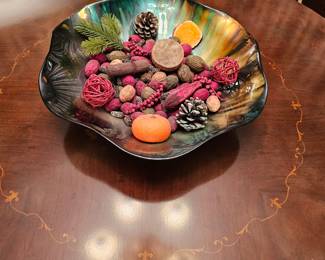 beautiful glass bowl