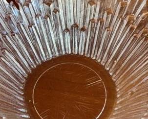 Vintage Humppila Finland Revontulet Northern Light Art Glass Bowl MCM
