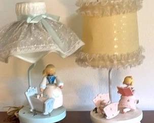 Antique Nursery Lamps
