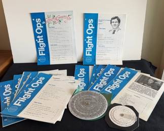 1978-1985 PAN AM 13 Flight Ops Publication * Jeppesen Air Speed Computer
