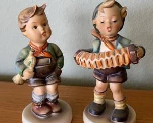 Hummel Figurines Goebel West Germany 5” #97 * #185 5.5” Bee Marks
