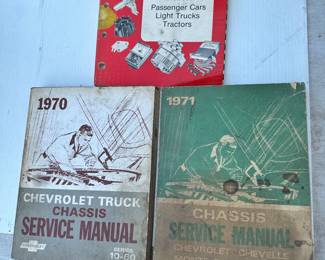 3 Service Manuals $24.00