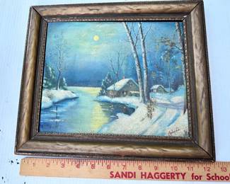 Moon Lit Original Art $25.00