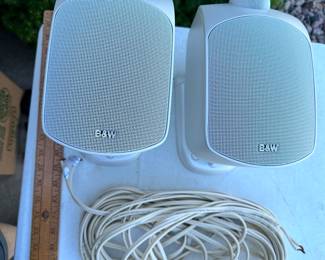 B&W Speakers $75.00 for the set