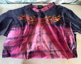 Tye Dyed Harley Davidson Shirt Size XL $12.00