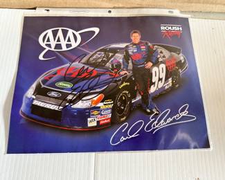 Carl Edwards Autograph $5.00