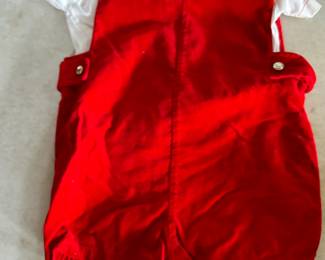 Red Outfit $4.00 Baby XL