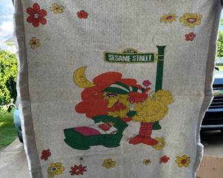 Sesame Street Blanket $8.00