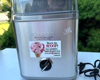 Cuisinart Ice Cream Maker $12.00