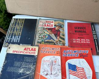 6 Service Manuals $38.00