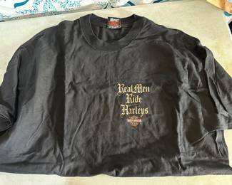 Real Men Ride Harleys shirt Size XXL $8.00