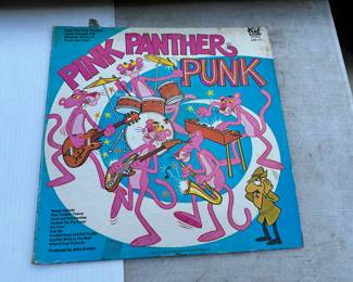 Pink Panther Punk Record $8.00