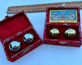 2 Sets of Meditation Balls $10.00