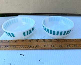 2 Hazel Atlas Bowls $8.00
