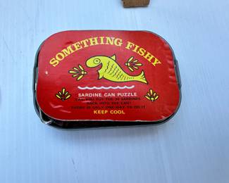 Something Fishy Sardine Can Puzzle $6.00