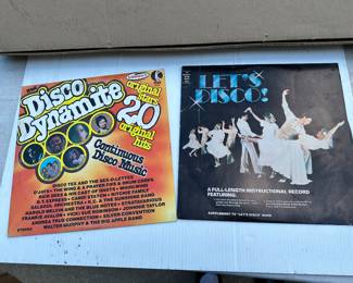 2 Disco Records $4.00