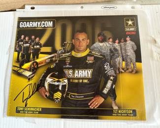 Tony Schumacher Autograph $12.00