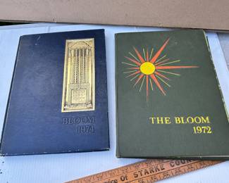 2 Bloom Yearbooks $16.00