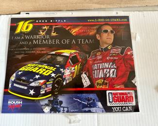 Greg Biffle $15.00 Autographed 