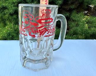 Dog N Suds Glass Mug $3.00