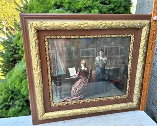 The Rehearsal Print Framed $28.00