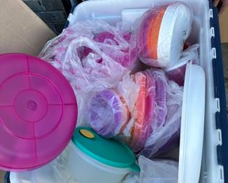 All Tupperware in bin $38.00